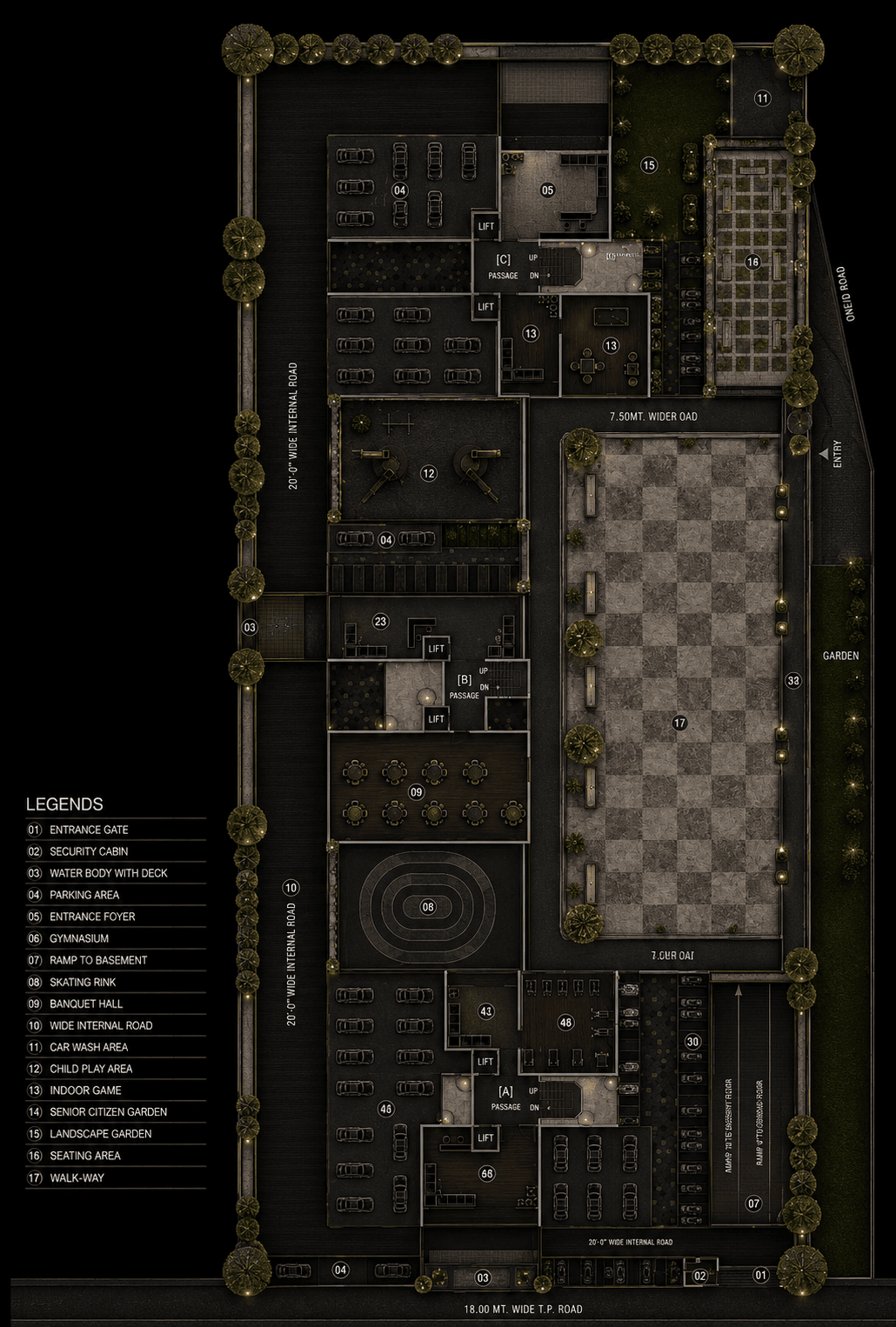 Golden Heaven master plan