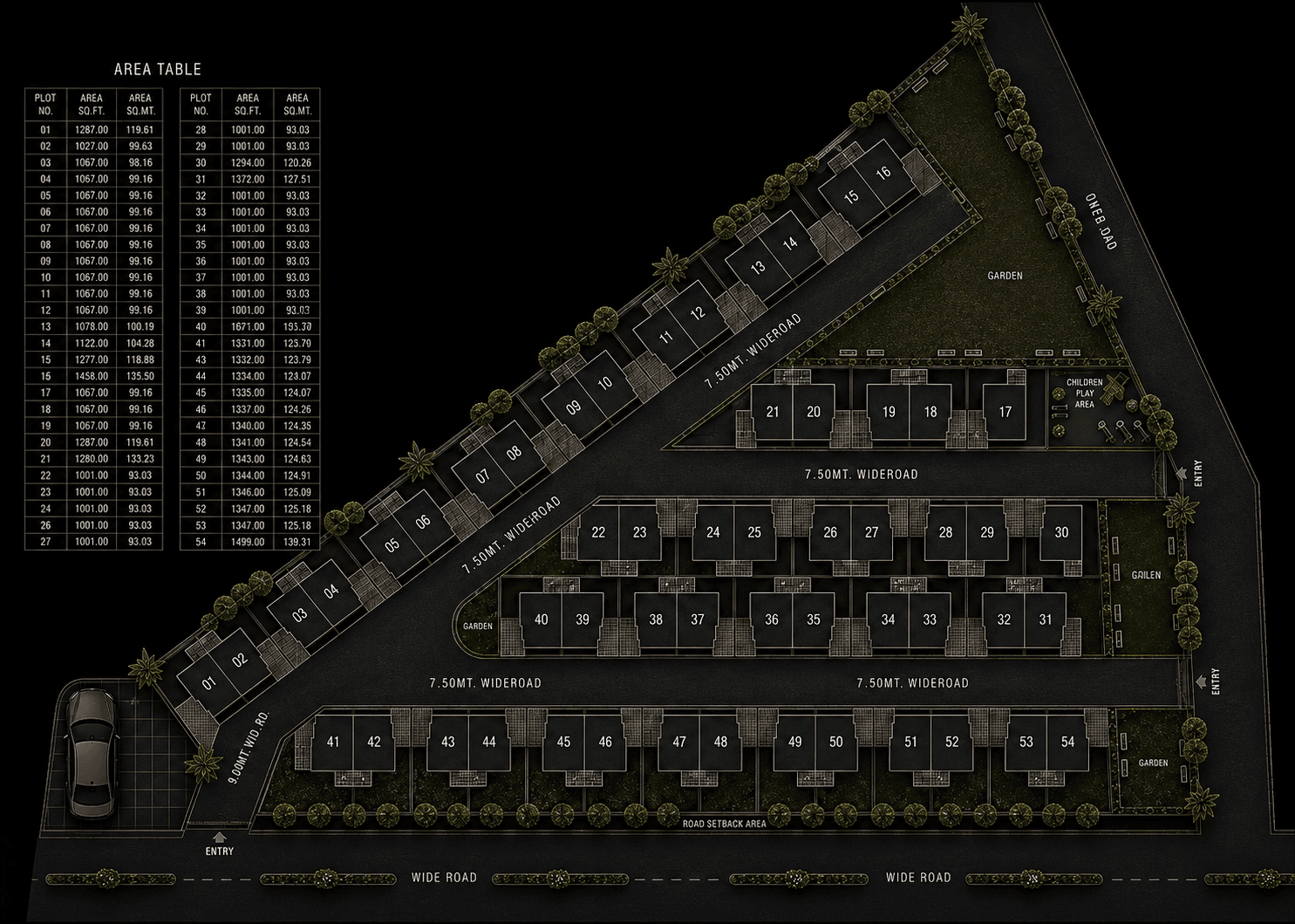 Golden Homes master plan